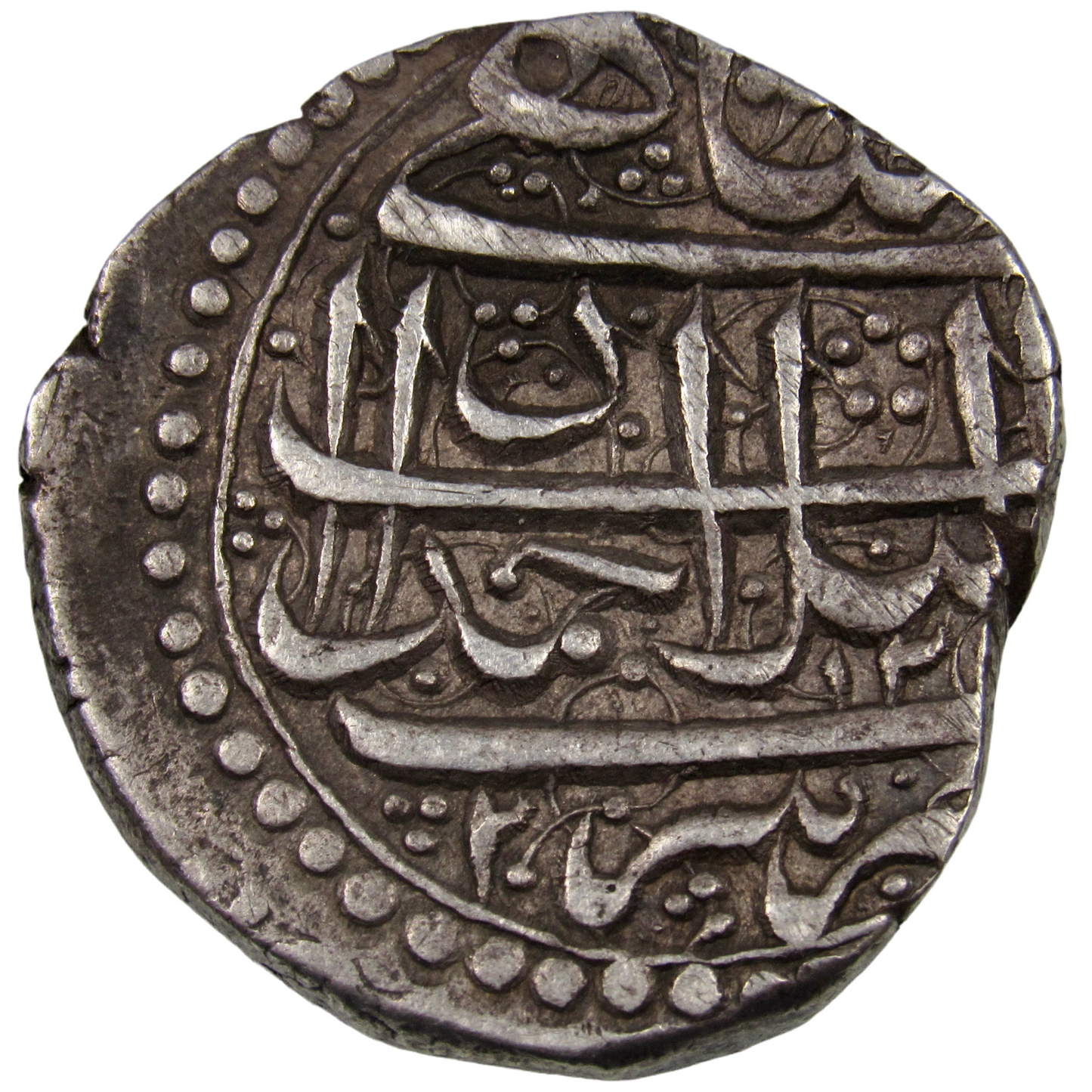 AFGHANISTAN. Durrani Empire. Timur Shah. Rupee, (1791). Ahmadshahi KM-124. #A01C