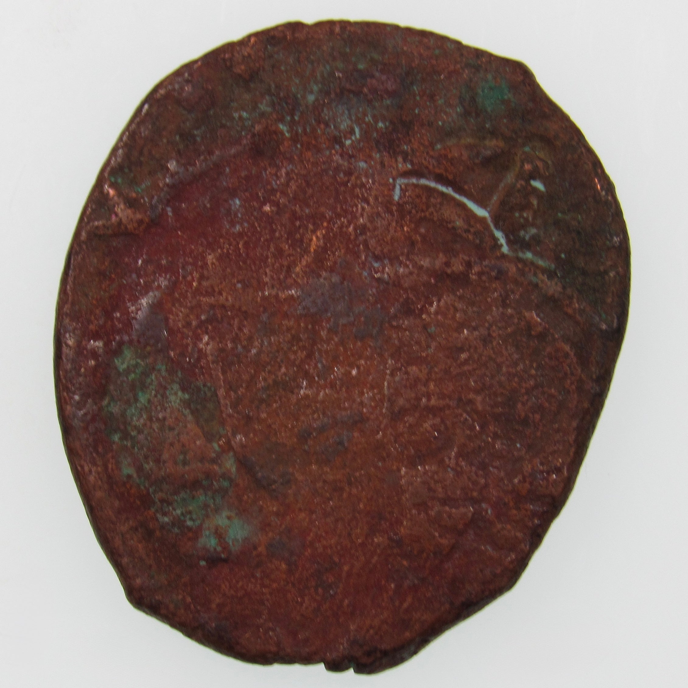 AFGHANISTAN. Civic Copper Falus (3.88 g.). Herat, AH1227 (1812). C/M "Rayij" (Current). KM-44. A-3235.