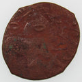 AFGHANISTAN. Civic Copper Falus (4.00 g.). Herat, AH1227 (1812). C/M "Rayij" (Current). KM-44. A-3235.