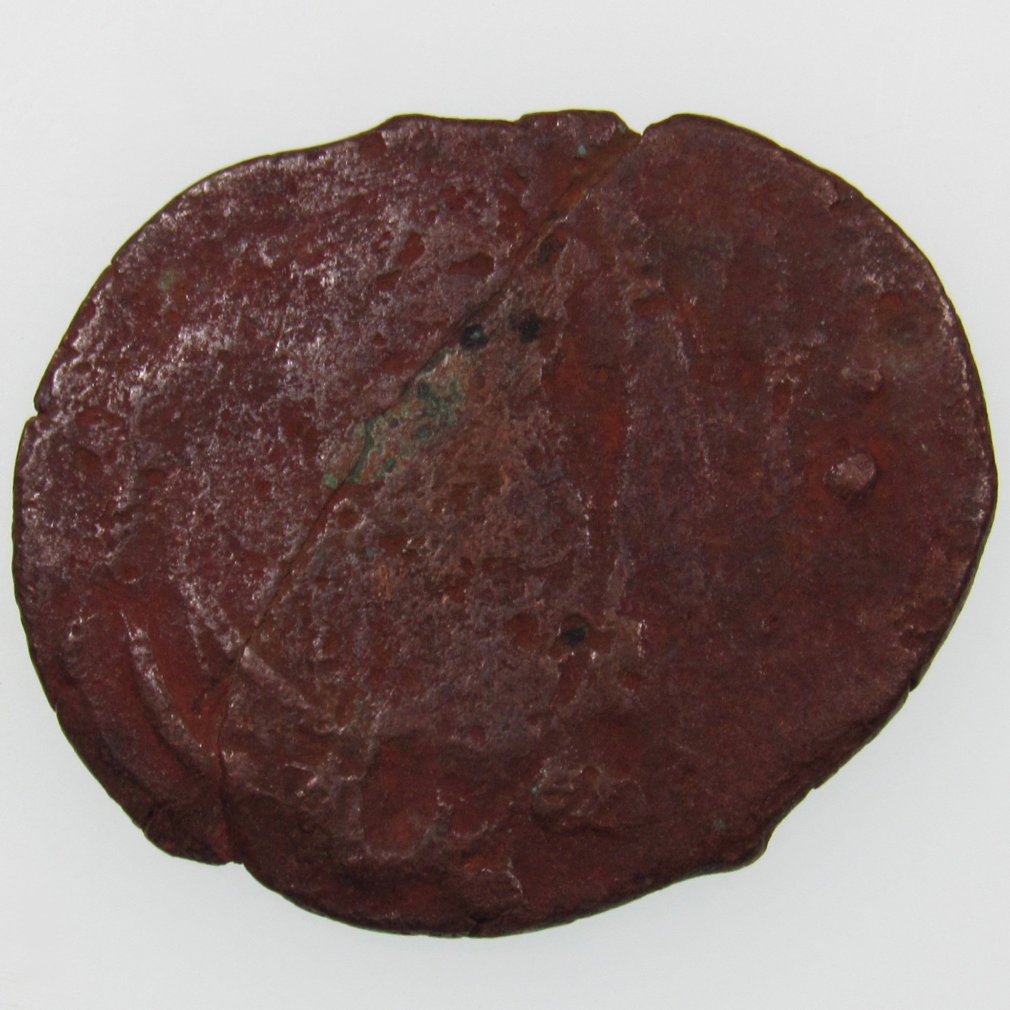 AFGHANISTAN. Civic Copper Falus (2.94 g.). Herat, AH1227 (1812). C/M "Rayij" (Current). KM-44. A-3235.