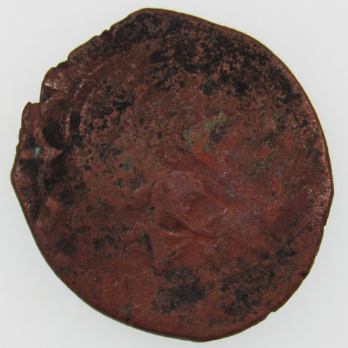 AFGHANISTAN. Civic Copper Falus (3.84 g.). Herat, AH1227 (1812). C/M "Rayij" (Current). KM-44. A-3235.