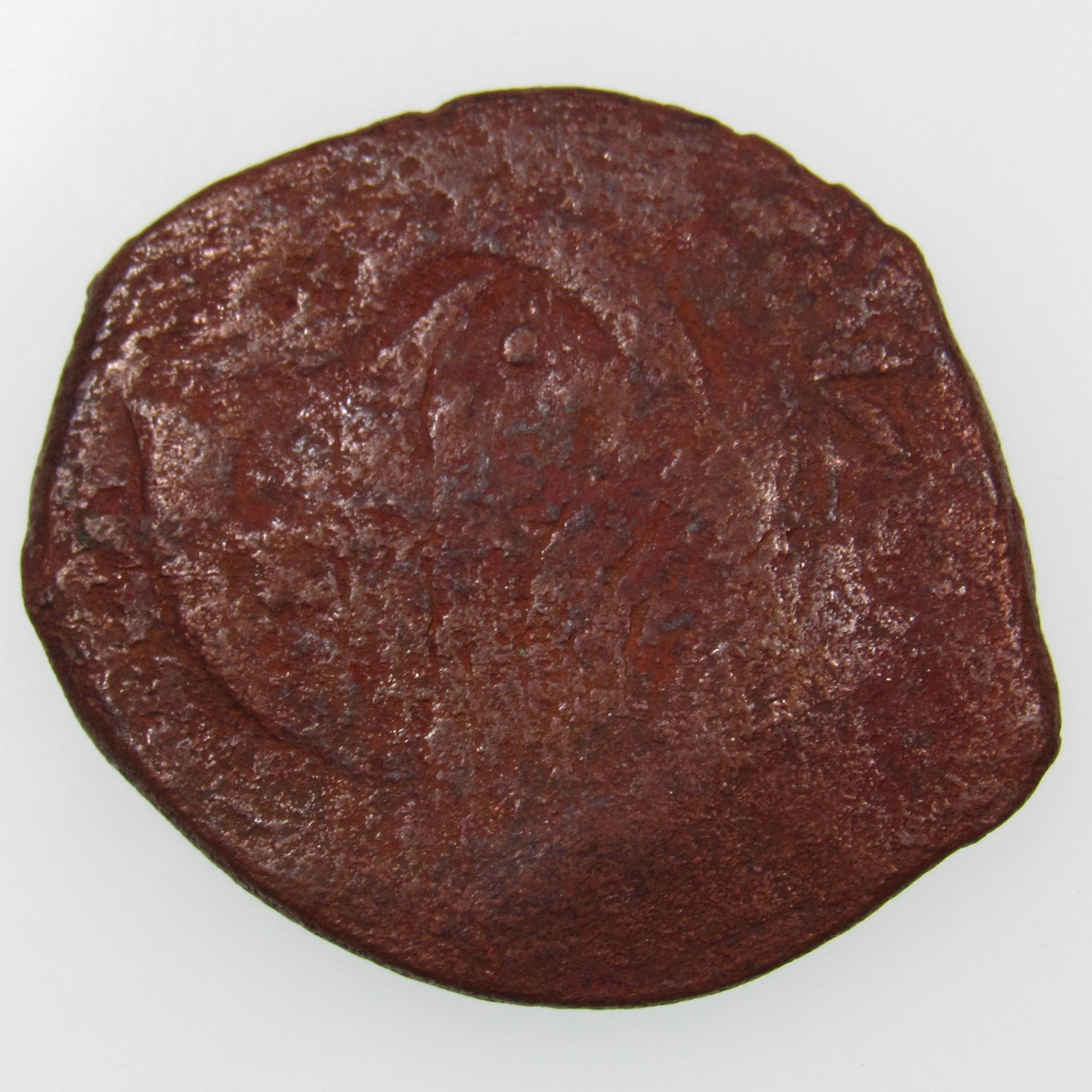 AFGHANISTAN. Civic Copper Falus (3.62 g.). Herat, AH1227 (1812). C/M "Rayij" (Current). KM-44. A-3235.