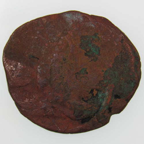 AFGHANISTAN. Civic Copper Falus (3.61 g.). Herat, AH1227 (1812). C/M "Rayij" (Current). KM-44. A-3235.