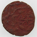 AFGHANISTAN. Civic Copper Falus (3.88 g.). Herat, AH1227 (1812). C/M "Rayij" (Current). KM-44. A-3235.