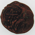 AFGHANISTAN. Civic Copper Falus (4.05 g.). Herat, AH1227 (1812). C/M "Rayij" (Current). KM-44. A-3235.