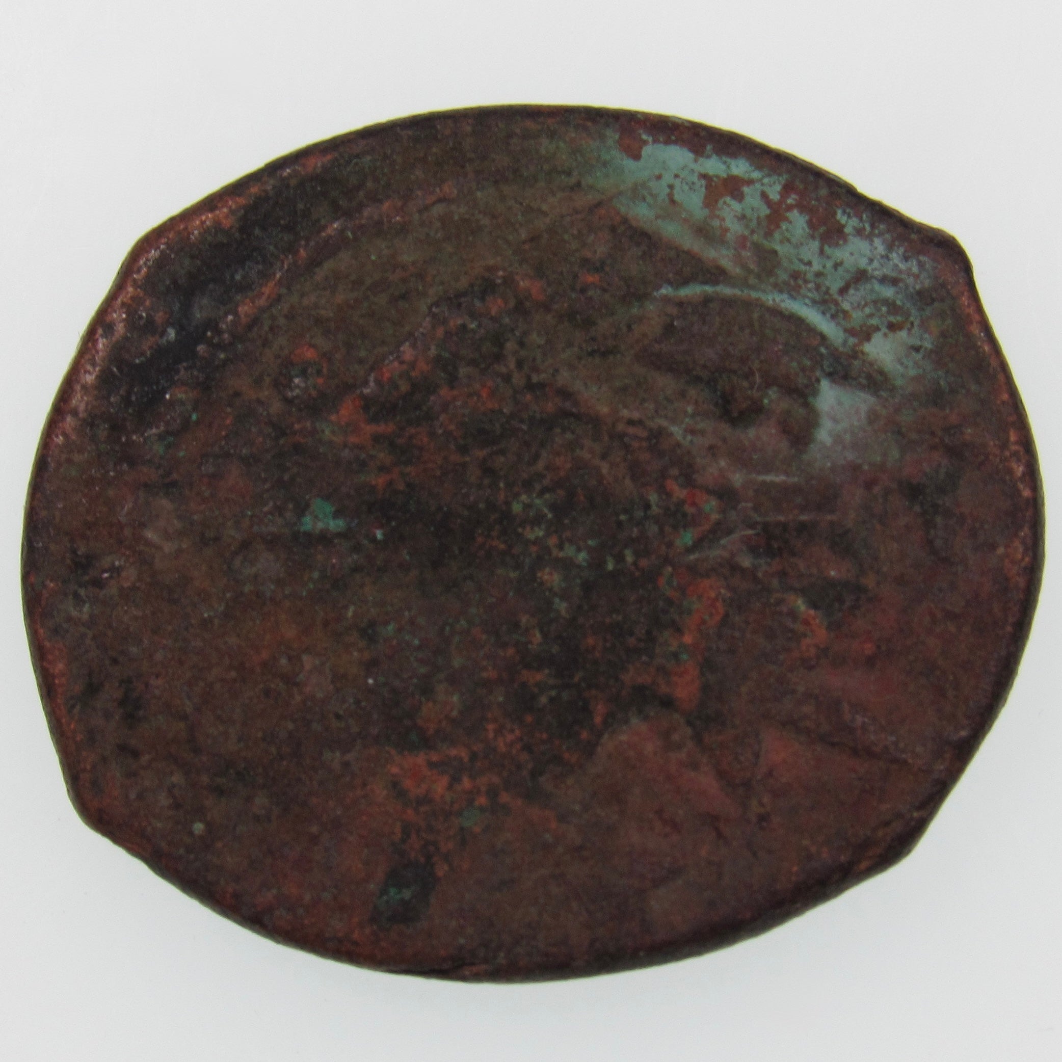 AFGHANISTAN. Civic Copper Falus (4.17 g.). Herat, AH1227 (1812). C/M "Rayij" (Current). KM-44. A-3235.