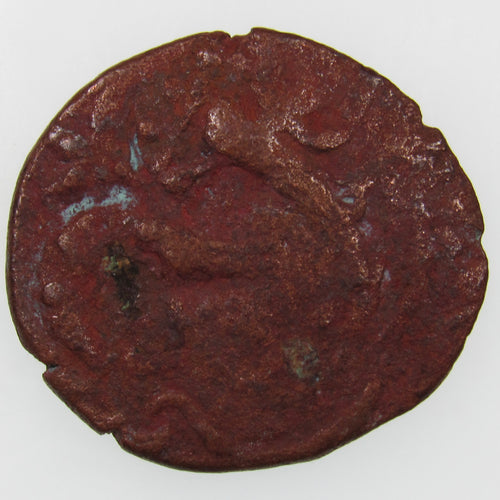 AFGHANISTAN. Civic Copper Falus (3.88 g.). Herat, AH1227 (1812). C/M "Rayij" (Current). KM-44. A-3235.