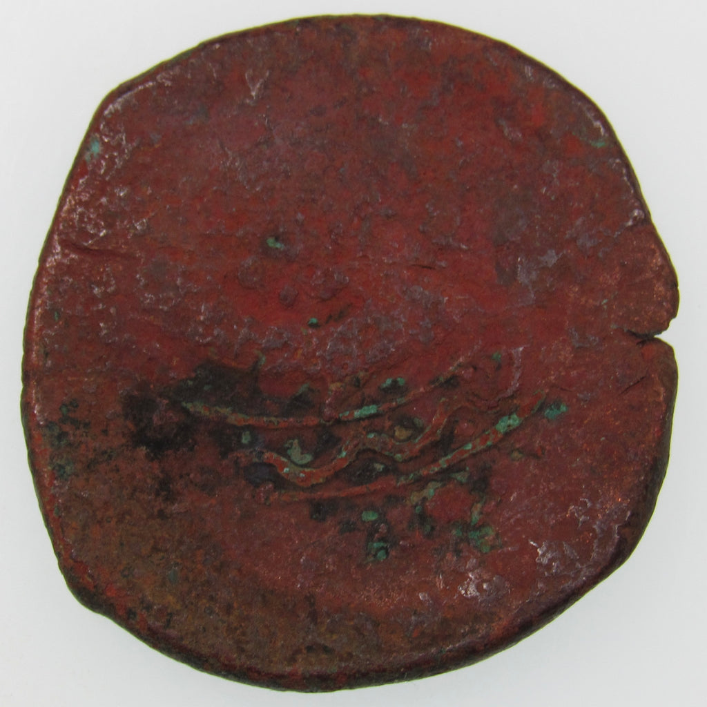 AFGHANISTAN. Civic Copper Falus (5.12 g.). Herat, AH1227 (1812). C/M "Rayij" (Current). KM-44. A-3235.