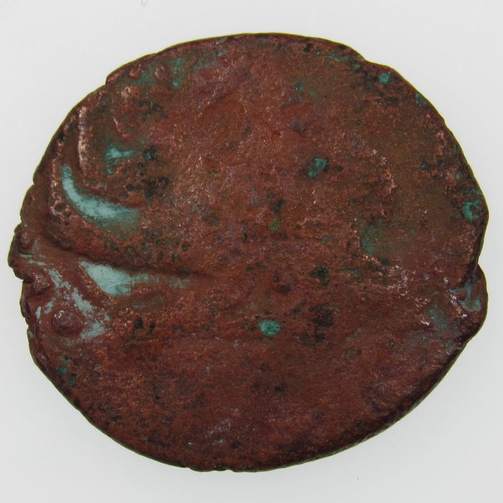 AFGHANISTAN. Civic Copper Falus (4.00 g.). Herat, AH1227 (1812). C/M "Rayij" (Current). KM-44. A-3235.