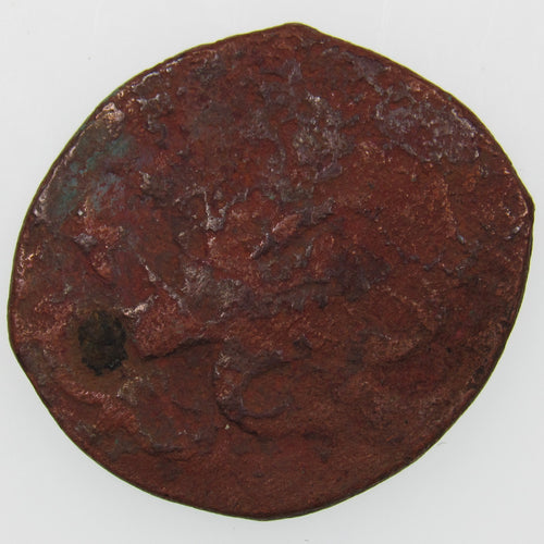 AFGHANISTAN. Civic Copper Falus (3.93 g.). Herat, AH1227 (1812). C/M "Rayij" (Current). KM-44. A-3235.