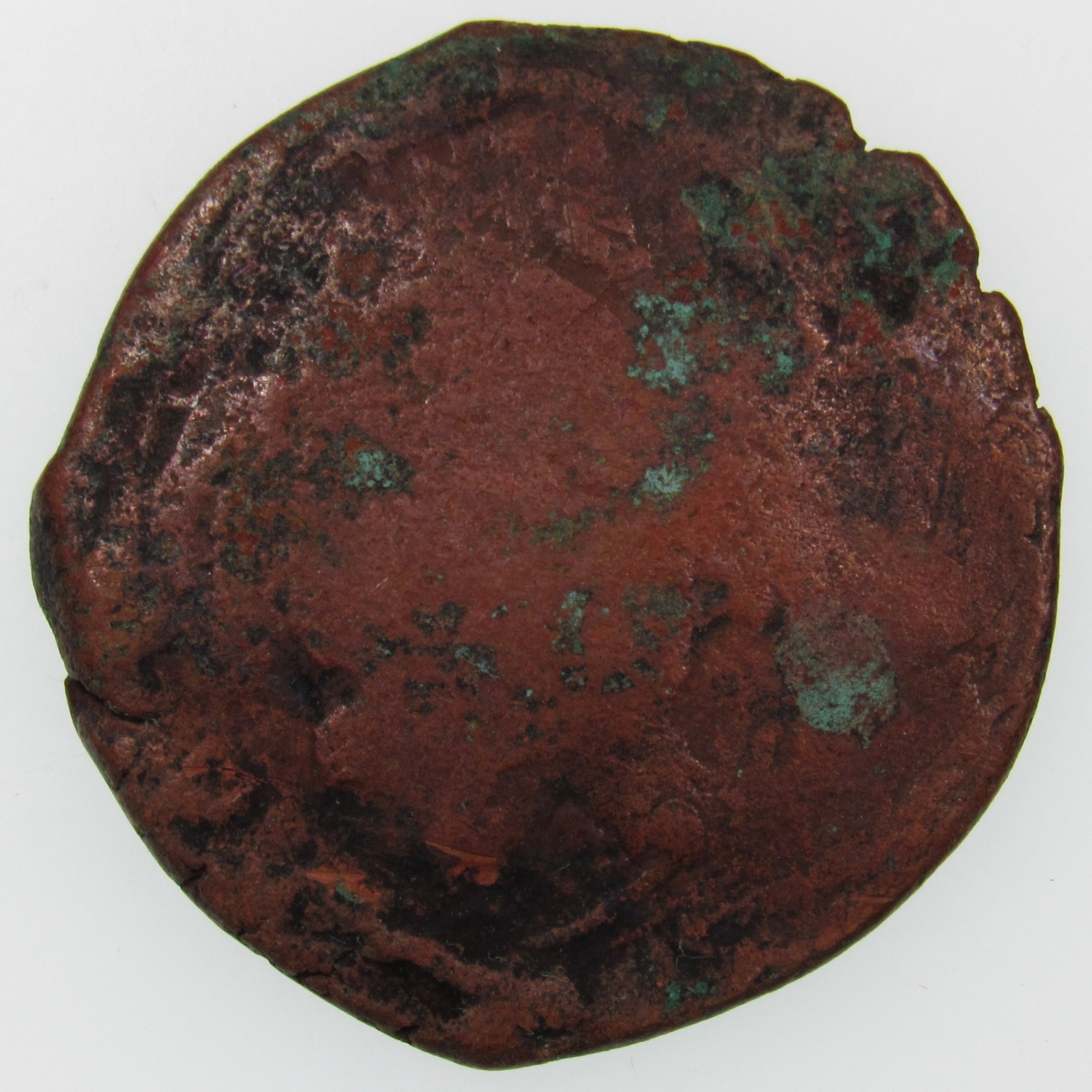 AFGHANISTAN. Civic Copper Falus (4.22 g.). Herat, AH1227 (1812). C/M "Rayij" (Current). KM-44. A-3235.