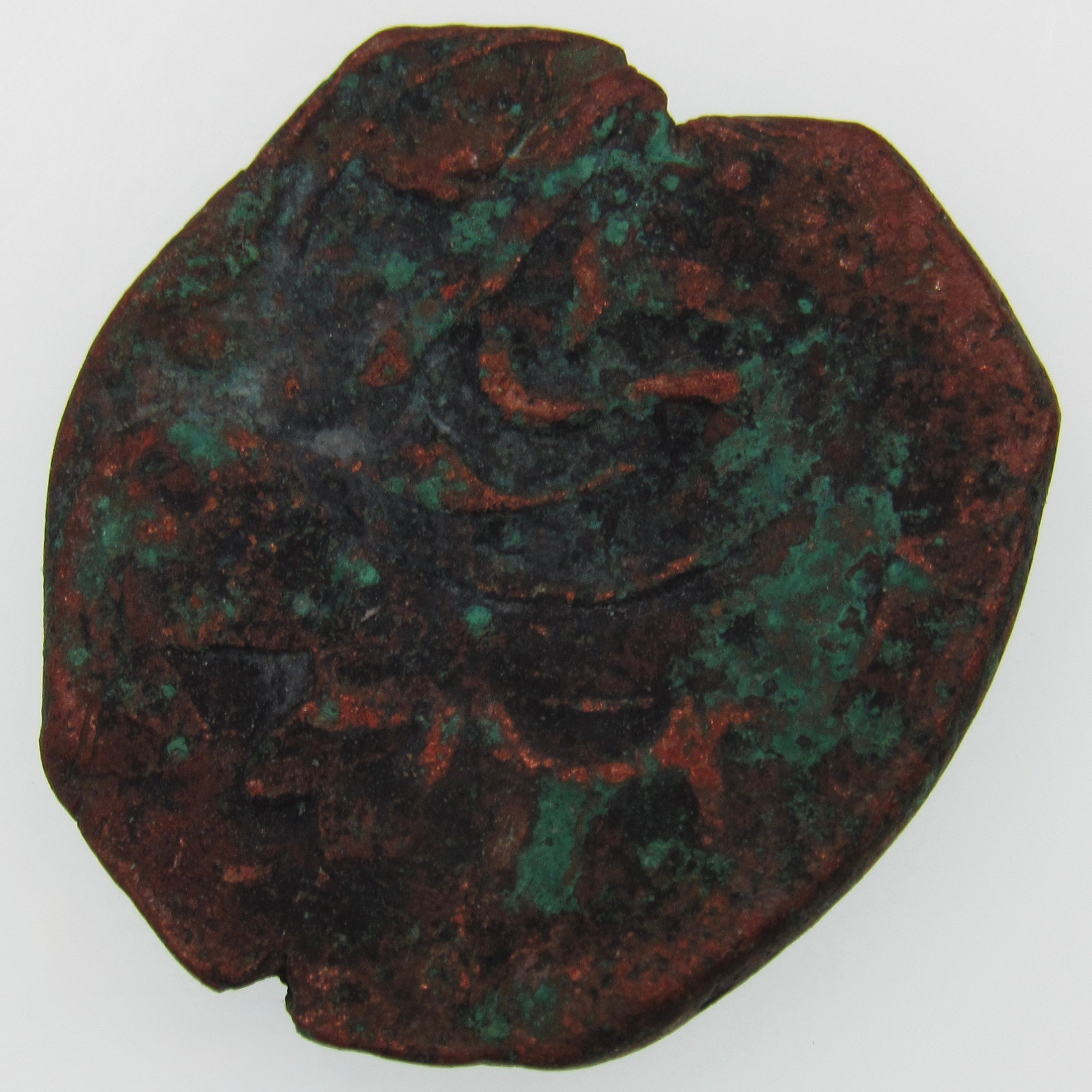 AFGHANISTAN. Civic Copper Falus (4.00 g.). Herat, AH1227 (1812). C/M "Rayij" (Current). KM-44. A-3235.