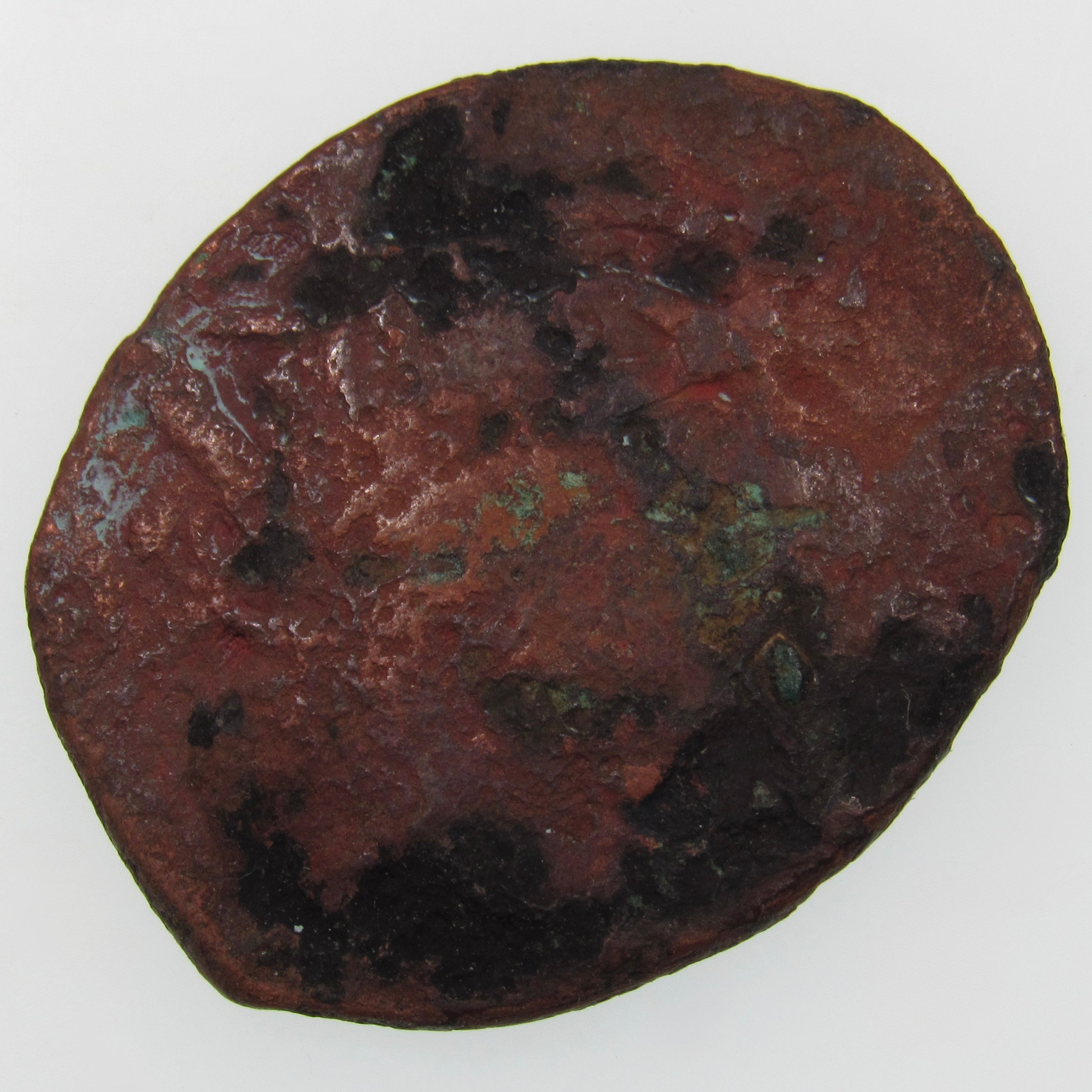 AFGHANISTAN. Civic Copper Falus (3.86 g.). Herat, AH1227 (1812). C/M "Rayij" (Current). KM-44. A-3235.