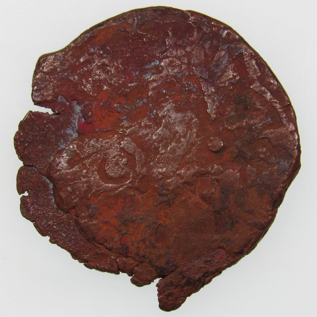 AFGHANISTAN. Civic Copper Falus (3.10 g.). Herat, AH1227 (1812). C/M "Rayij" (Current). KM-44. A-3235.