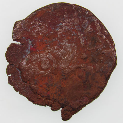 AFGHANISTAN. Civic Copper Falus (3.10 g.). Herat, AH1227 (1812). C/M "Rayij" (Current). KM-44. A-3235.